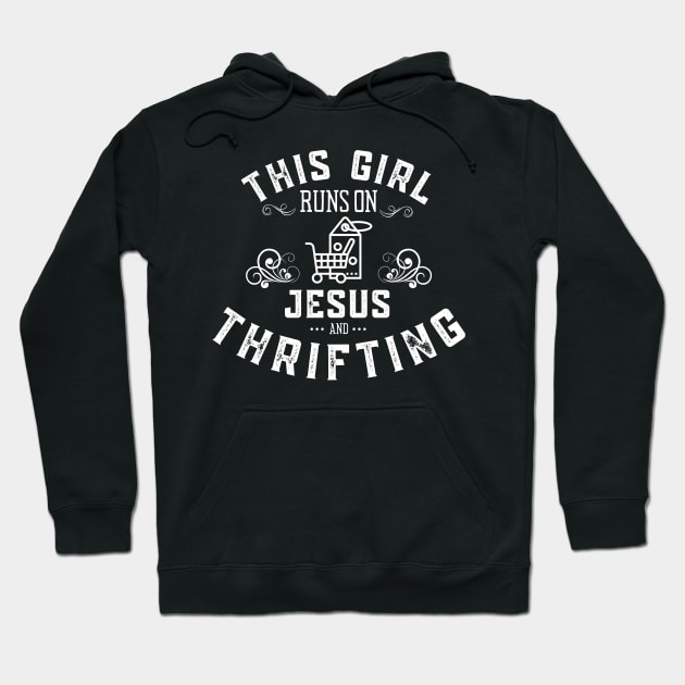 Just a Girl Who Loves Thrifting Hoodie by MalibuSun